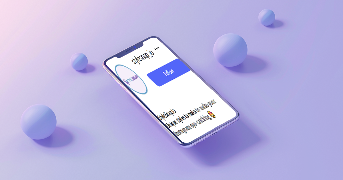 Aesthetic Instagram bio font styles preview