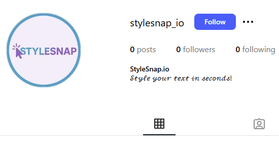 Social post displaying script Unicode text